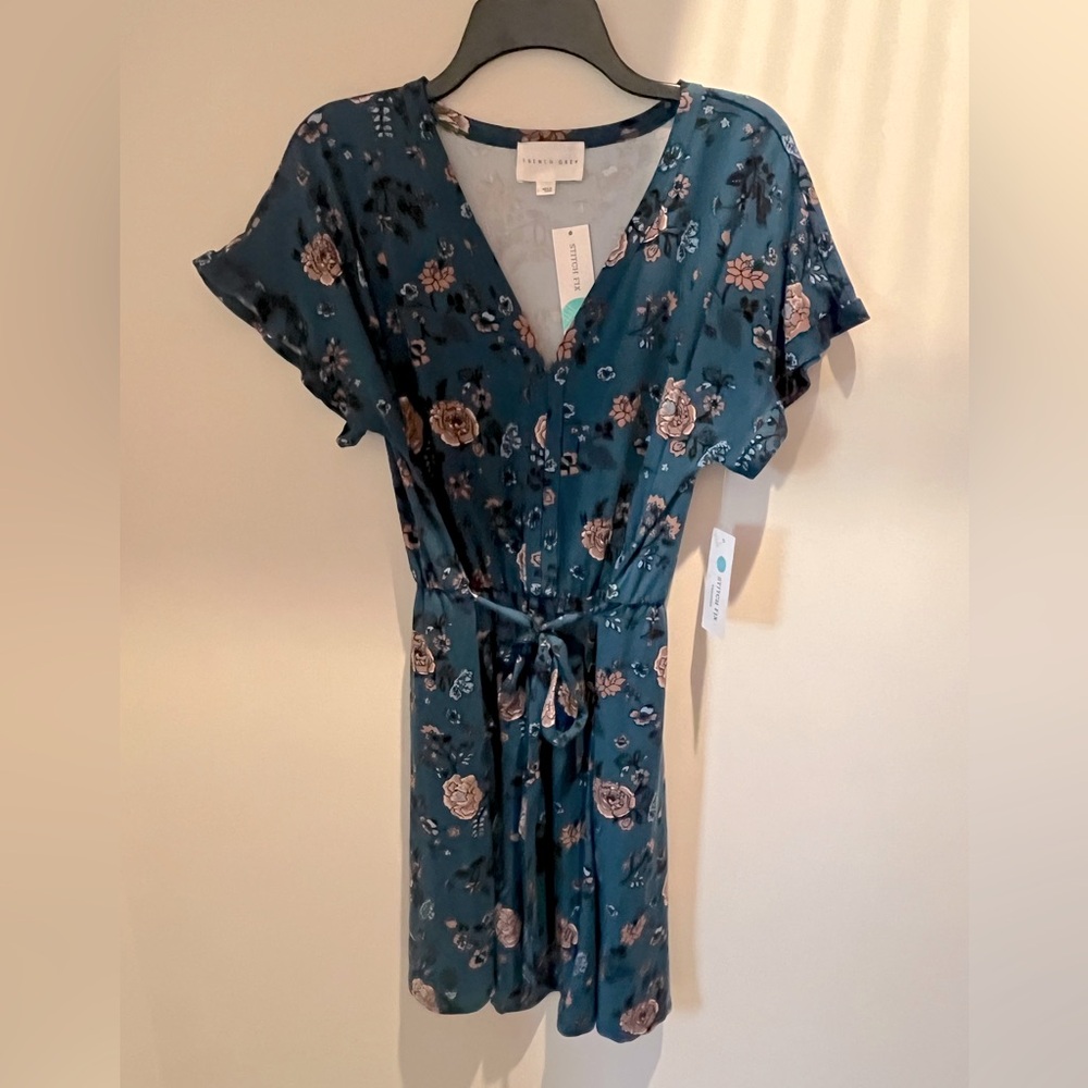 French Grey dress